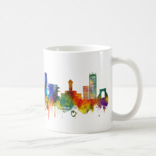 Mug Paysage urbain de la ville de Tainan à Taiwan