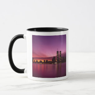 Mug Paysage urbain de Manhattan et fleuve Hudson, New
