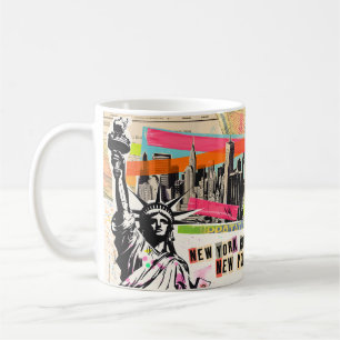 Mug Paysage urbain de New York Magazine de voyage Coll