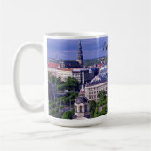 Mug paysage urbain de Riga, Lettonie (Gauche)