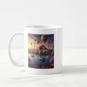 Mug Paysage urbain d'Istanbul - Sainte-Sophie et Bosph