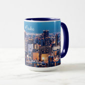Mug paysage urbain d'Osaka Japon (Devant droit)