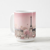 Mug Paysage urbain romantique de Paris (Devant gauche)