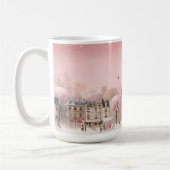 Mug Paysage urbain romantique de Paris (Gauche)