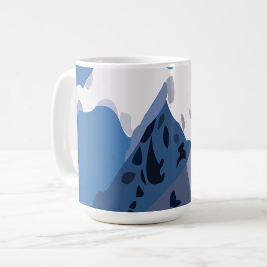 Mug Paysages de montagnes et de nature (Devant gauche)