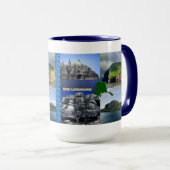 Mug Paysages rocheux du collage de l'Alaska (Devant droit)