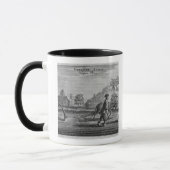 Mug Paysans chinois, une description générale d'un (Gauche)