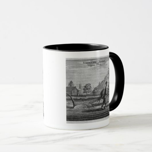 Mug Paysans chinois, une description générale d'un (Devant droit)