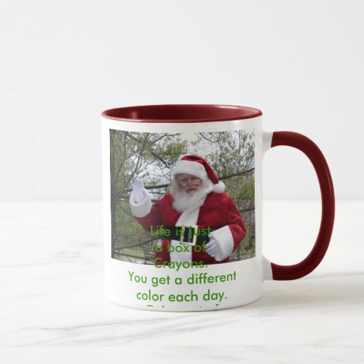 Mug PC010007, la vie est la boîte ofCrayons.You de (Droite)