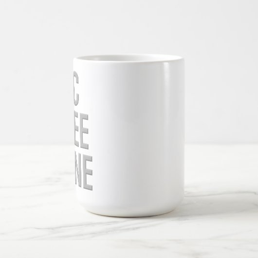 Mug PC Free Zone (Centre)