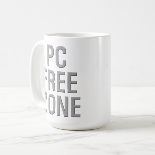 Mug PC Free Zone (Devant gauche)