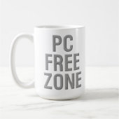 Mug PC Free Zone (Gauche)