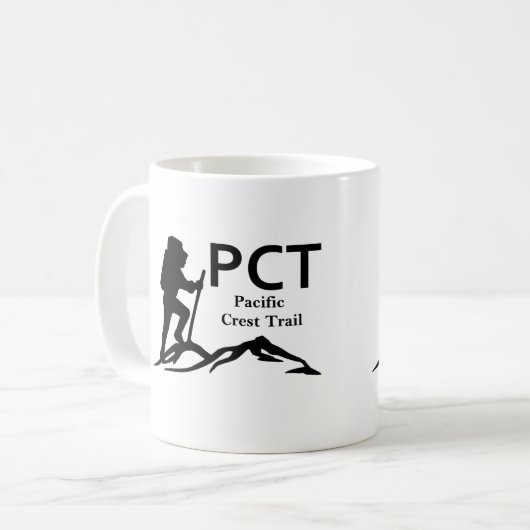Mug PCT - Pacific Crest Trail (Devant gauche)