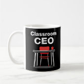Mug PDG de classe Funny Enseignant (Gauche)