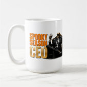 Mug 💼 PDG de la saison effrayante Citation drôle d'Ha (Gauche)