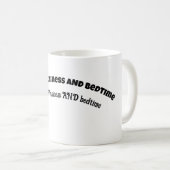 Mug "PDG de l'entreprise ET temps de repos (Devant droit)