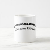 Mug "PDG de l'entreprise ET temps de repos (Centre)