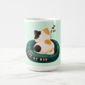 Mug "PDG de Nap" Chat dormant sur le canapé (Centre)