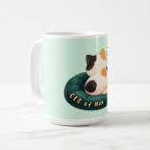 Mug "PDG de Nap" Chat dormant sur le canapé (Devant gauche)