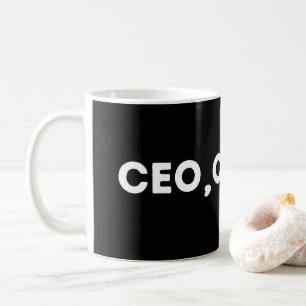 Mug pdg, drôle d'entreprise et d'entrepreneuriat