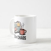 Mug PDG du Chaos | Humour du multitasking de la matern (Devant gauche)