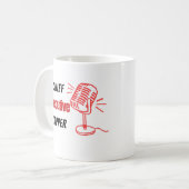 Mug PDG Yapper – Humour drôle parlant (Devant gauche)
