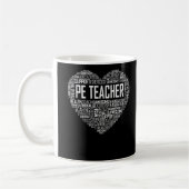 Mug PE Enseignement physique Enseignant Appréciation E (Gauche)