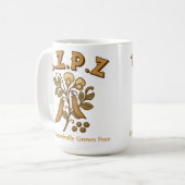 Mug Pea Plante E.Z.P.Z (Easy Peasy) (Devant gauche)