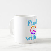 Mug Peace  (Devant gauche)