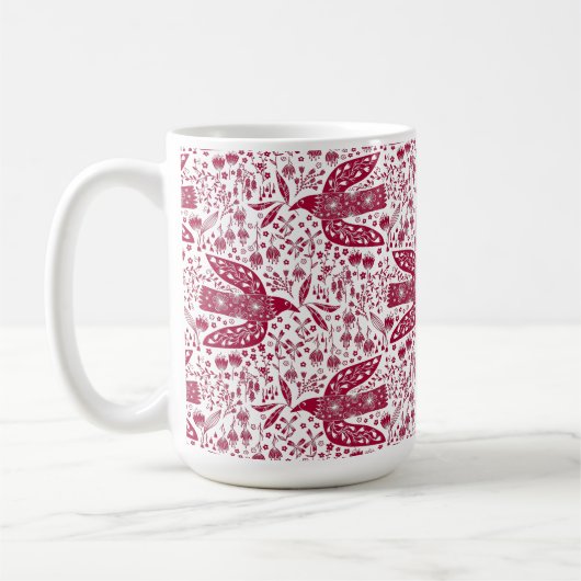 Mug Peace Dove Bird (Gauche)