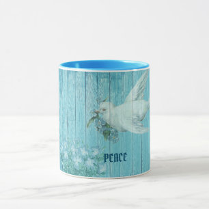 Mug Peace Dove Blue