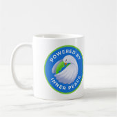 Mug Peace Dove - Powered by Inner Peace (Gauche)