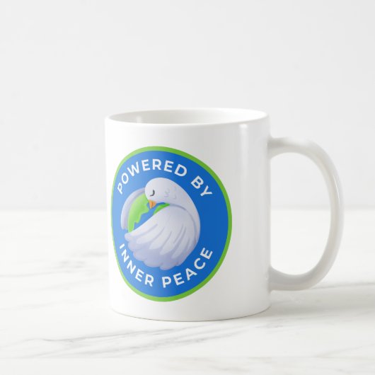 Mug Peace Dove - Powered by Inner Peace (Droite)
