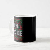 Mug Peace I Come In Peace Couple Matching Ugly Christm (Devant gauche)
