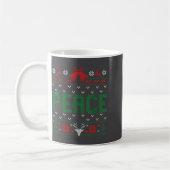 Mug Peace I Come In Peace Couple Matching Ugly Christm (Gauche)