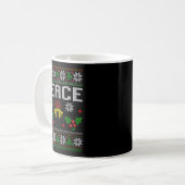 Mug Peace I Come In Peace Couple Matching Ugly Christm (Devant gauche)