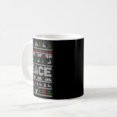 Mug Peace I Come In Peace Couple Matching Ugly Christm (Devant gauche)