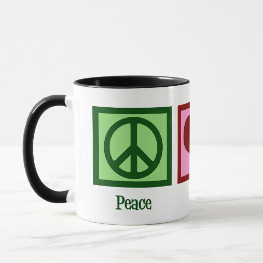 Mug Peace Love (Gauche)
