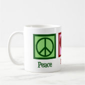 Mug Peace Love Bagpipes (Gauche)
