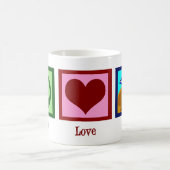 Mug Peace Love Beach (Centre)