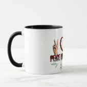 Mug Peace Love Christmas (Gauche)