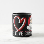Mug Peace Love Christmas (Centre)