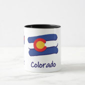 Mug Peace Love Colorado (Centre)