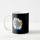 Mug Peace Love Cure Bleached Alopecia Sensibilisation (Gauche)