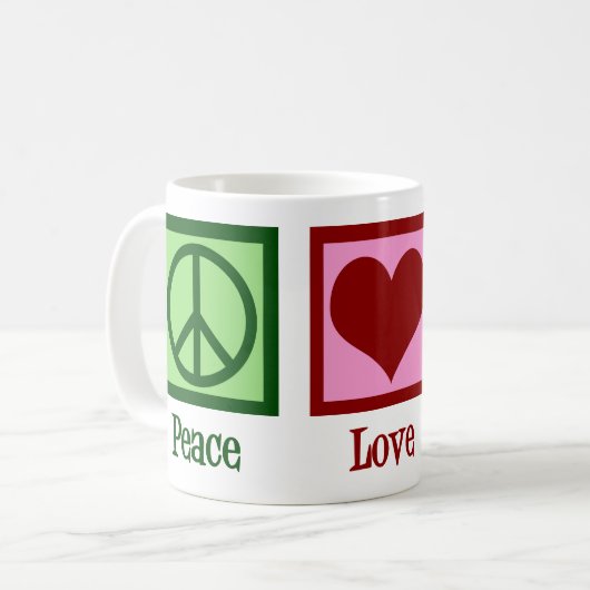 Mug Peace Love Debate Team (Devant gauche)