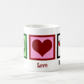 Mug Peace Love Dentistry mignon Dentist (Centre)