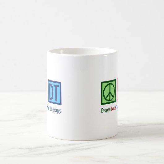 Mug Peace Love Developmental Therapy (Centre)