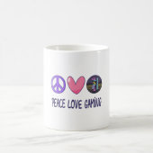 Mug Peace Love Gaming (Centre)