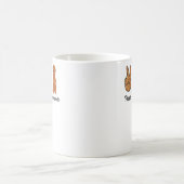 Mug Peace Love Goldendoodle Leopard Lover Animaux de c (Centre)