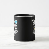 Mug Peace Love Hip hop Dancing (Centre)